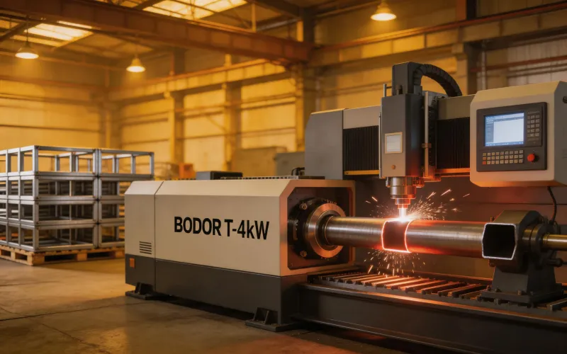 Furniture tube fabrication with Bodor T Series